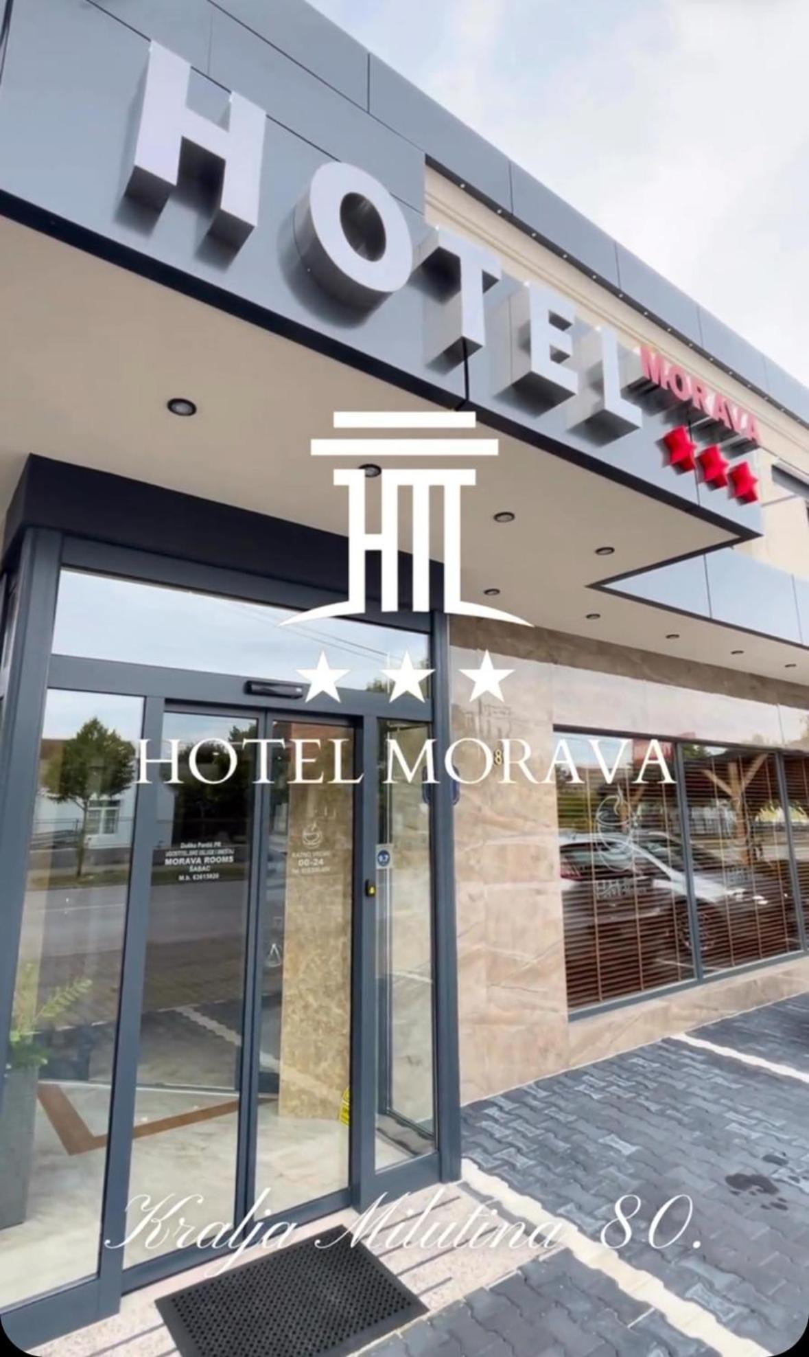 Hotel Morava - Šabac Eksteriør billede