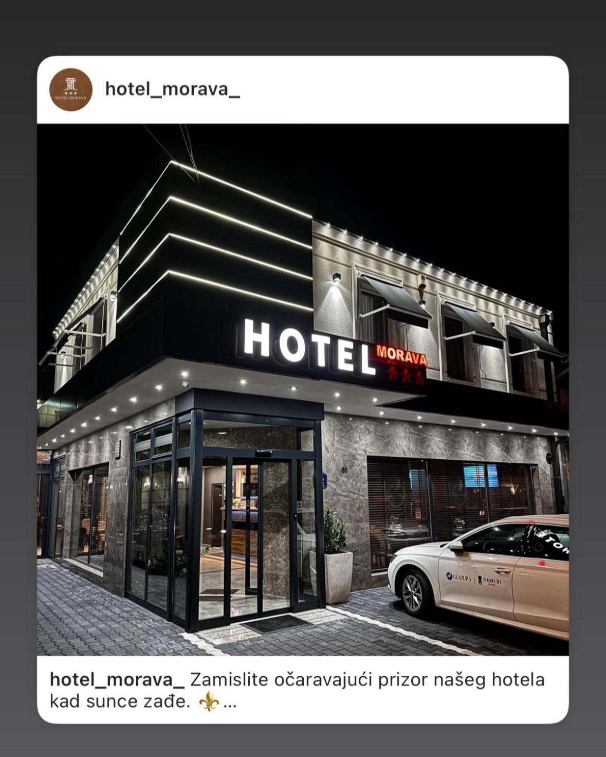 Hotel Morava - Šabac Eksteriør billede